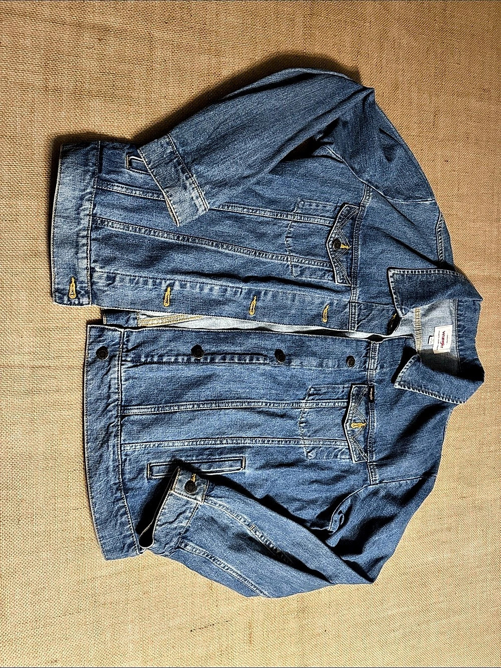 Wrangler Classic Denim Trucker Jacket Blue XL